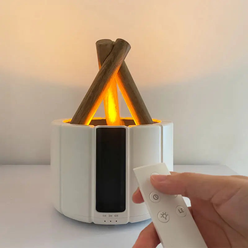 Humidificateur de feu de joie